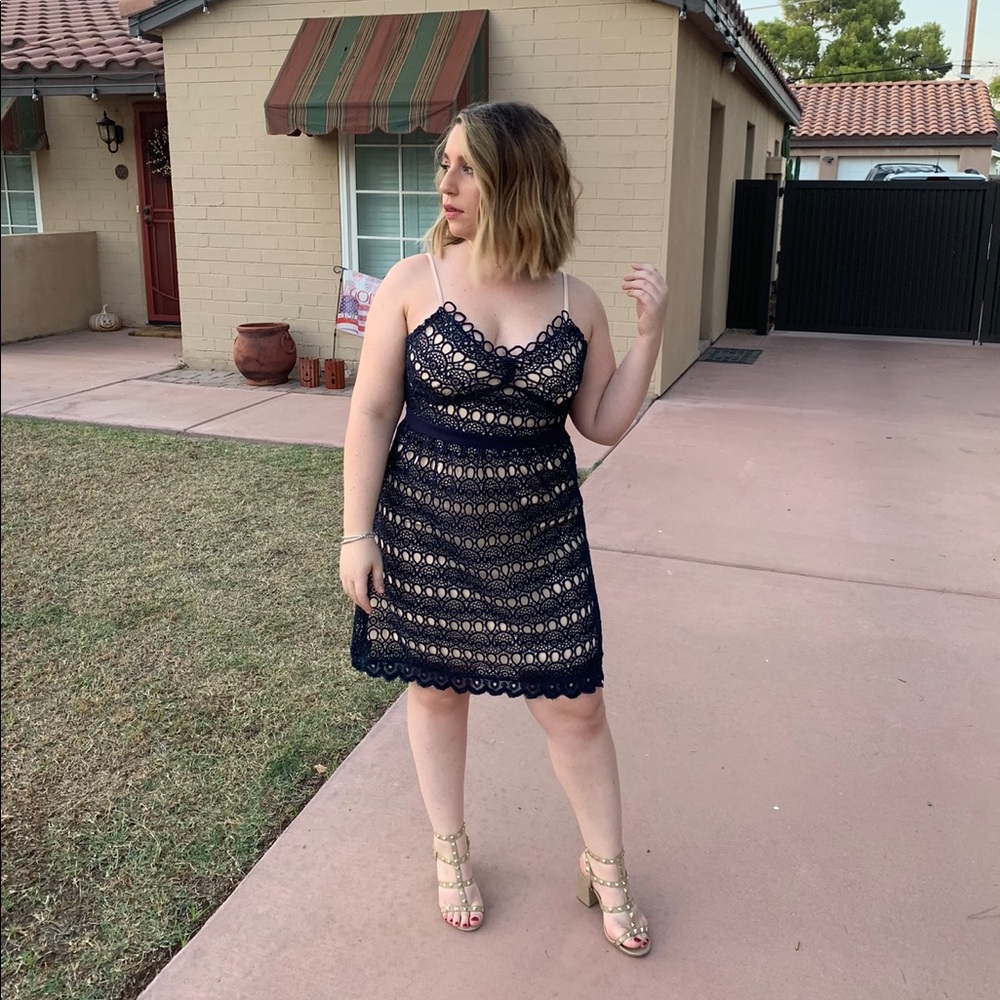 Foxiedox Navy Dress